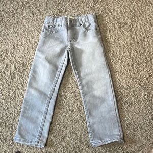 Gray jeans
